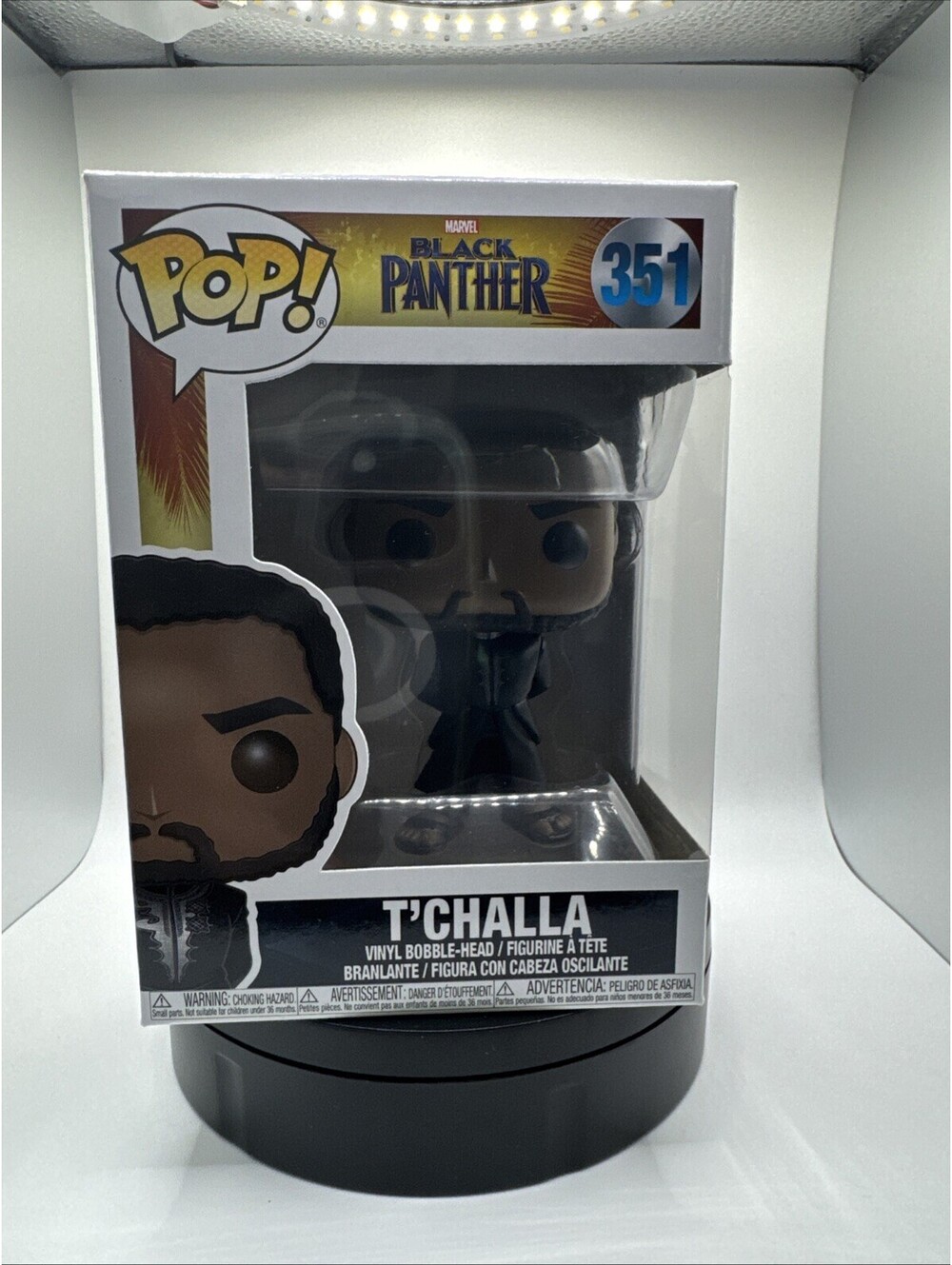 Funko Pop! Vinyl: Marvel Black Panther - T'Challa #351
